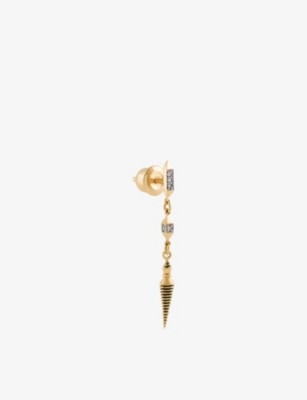 KISMET BY MILKA: Objet 0.04ct Diamond Drop Earring