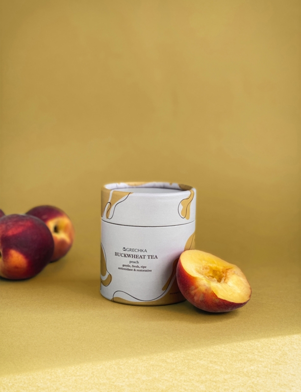 Grechka Buckwheat Tea Peach 100g