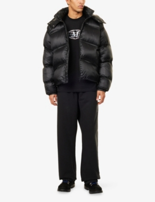 MAINS: Globe Crewneck Cotton-Jersey T-Shirt