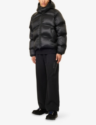 MAINS: Wide-Leg Cotton-Jersey Jogging Bottoms