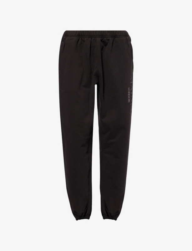 Wide-Leg Cotton-Jersey Jogging Bottoms