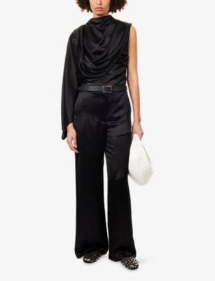 CAMILLA AND MARC: Arion Draped Woven Top