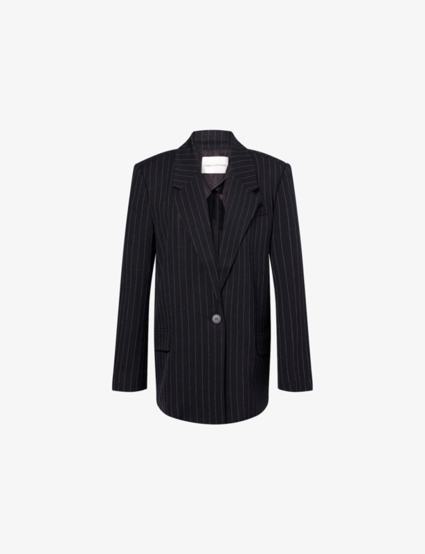 Relaxe-Fit Varda Woven Blazer