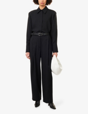 CAMILLA AND MARC: Varda Striped Woven Shirt