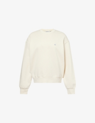 CARHARTT WIP: Casey Logo-Embroidered Cotton Sweatshirt