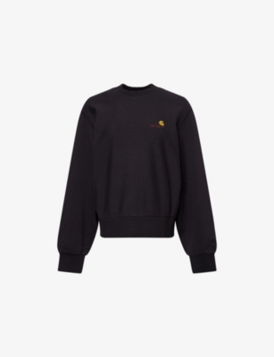 CARHARTT WIP: American Script Logo-Embroidered Cotton-Blend Sweatshirt