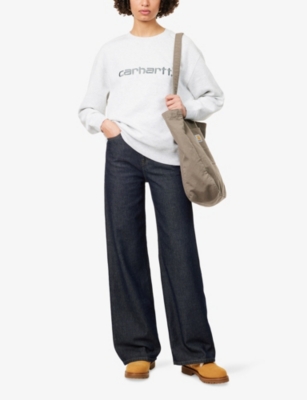 CARHARTT WIP: Carhartt Logo-Embroidered Cotton Sweatshirt