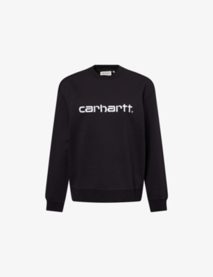 CARHARTT WIP: Carhartt Logo-Embroidered Cotton Sweatshirt
