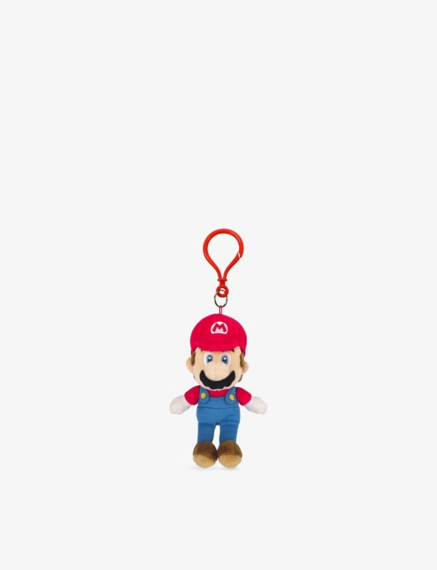 Mario Soft-Toy Keyring 12cm