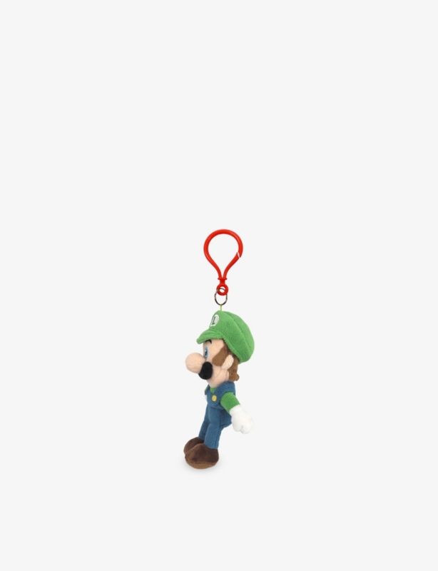 Luigi Soft-Toy Keyring 12cm