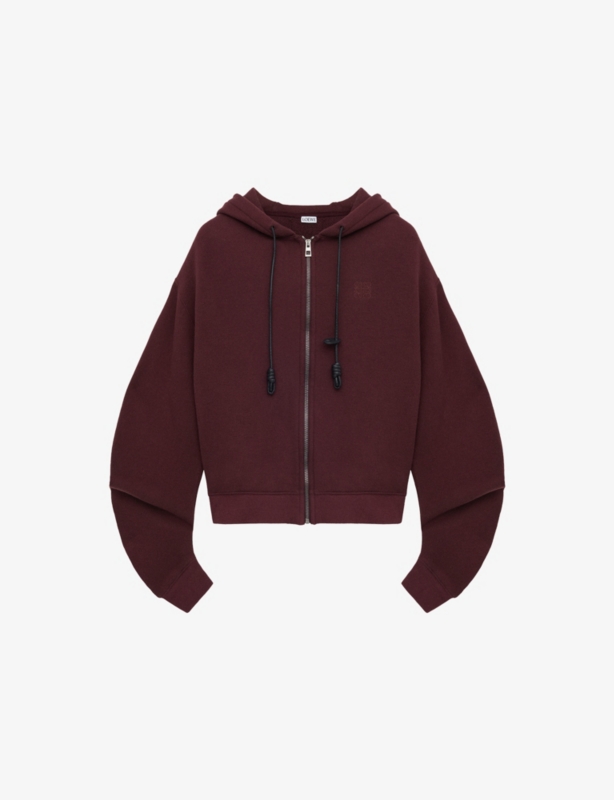 Flamenco Zip-Up Cotton-Blend Fleece Hoody