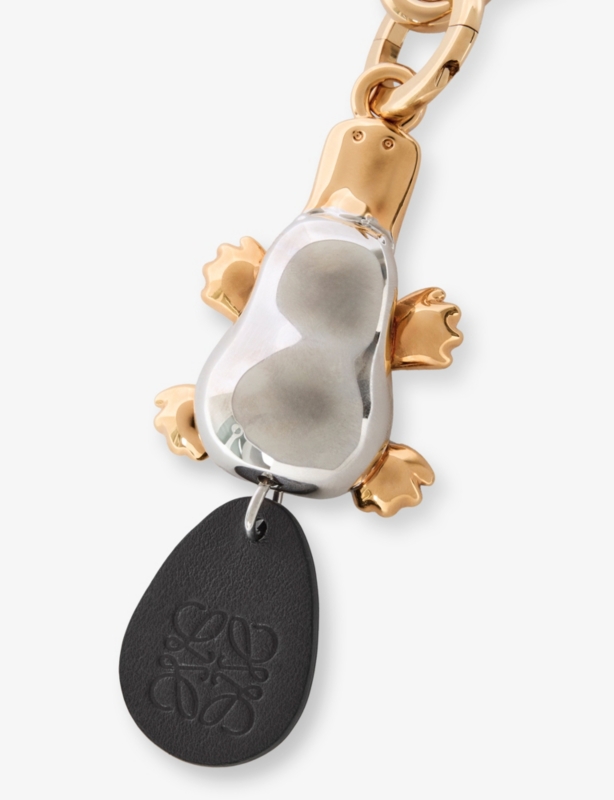 Platypus Brass Keyring