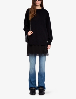 ZADIG&VOLTAIRE: Swyna Merino-Wool and Cashmere Jumper