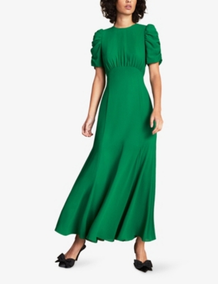 RO&ZO: Belle Puff-Sleeve Woven MaxiDress