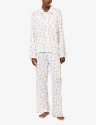 DJERF AVENUE: Go Slow Wide-Leg Stretch-Woven Trousers