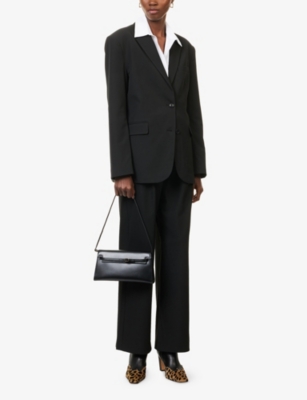 DJERF AVENUE: Forever Notch-Lapels Stretch-Woven Blazer