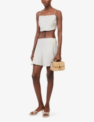 DJERF AVENUE: Dream Mini Woven Shorts And Top Set