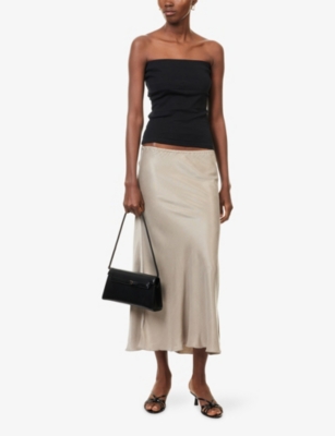 DJERF AVENUE: Daily Tube Strapless Cotton-Jersey Top