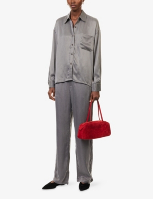 DJERF AVENUE: On The Go Relaxed-Fit Woven Shirt