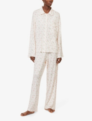 DJERF AVENUE: Go Slow Wide-Leg Stretch-Woven Trousers