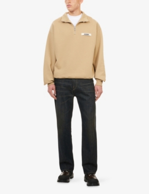 JACQUEMUS: Le Camionneur Logo-Tab Cotton Sweatshirt