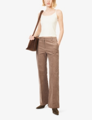 VERONICA BEARD: Brodier Pointelle Stretch-Knit Top