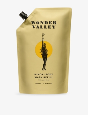 WONDER VALLEY: Hinoki Body Wash Refill 1L