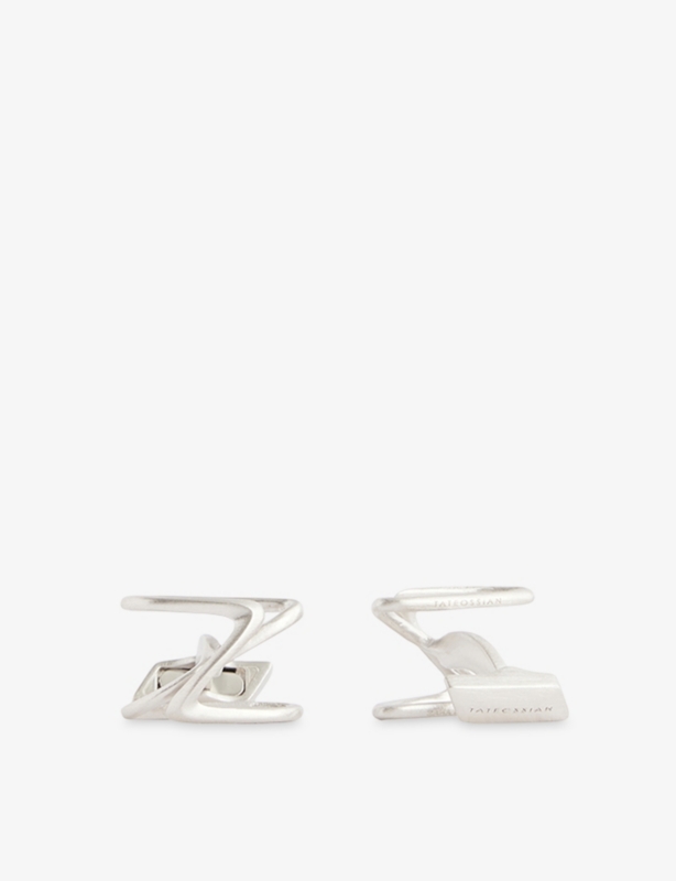 Tateossian X Zaha Hadid Design Apex Sterling-Silver Cufflinks