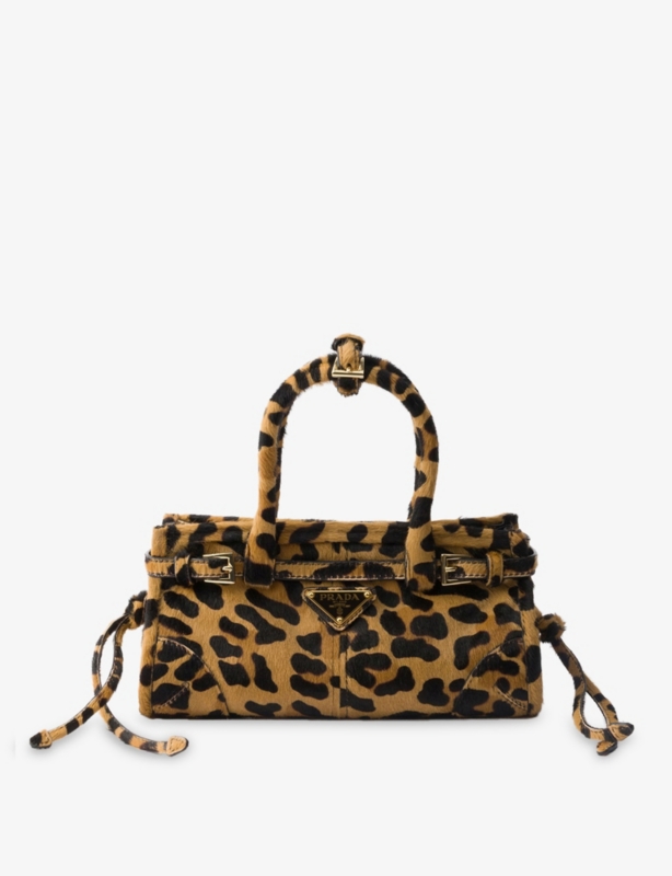 Bonnie Mini Printed Leather Handbag