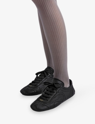 PRADA: Montecarlo Leather Trainers