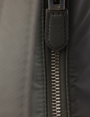 Prada Womens  Mini Re-edition 2005 Re-nylon Shoulder Bag In Gray