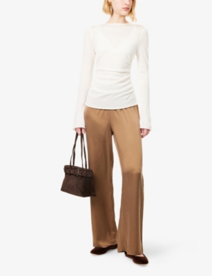 DISSH: Percy Wide-Leg Silk Trousers