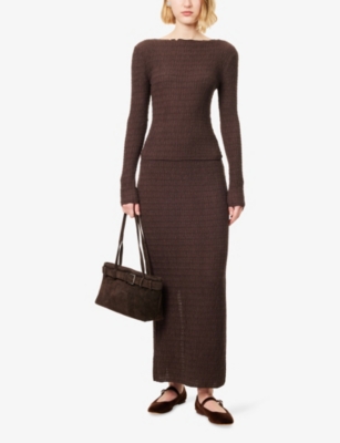 DISSH: Melissa Long-Sleeve Knit Top