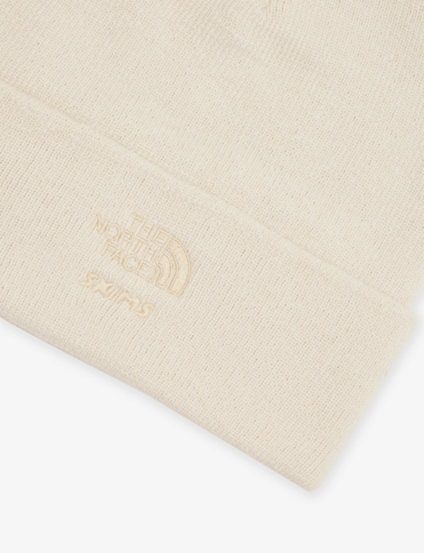 The North Face x SKIMS Ribbed Wool-Blend Beanie