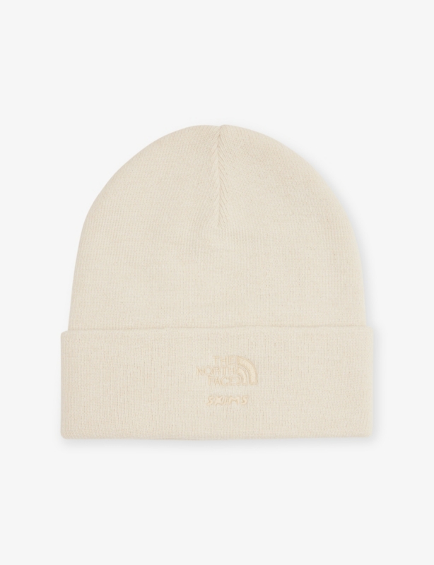 The North Face x SKIMS Ribbed Wool-Blend Beanie