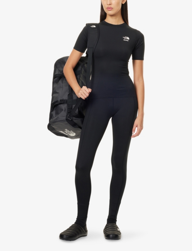 The North Face x SKIMS Refina Stretch-Woven Short-Sleeve Top