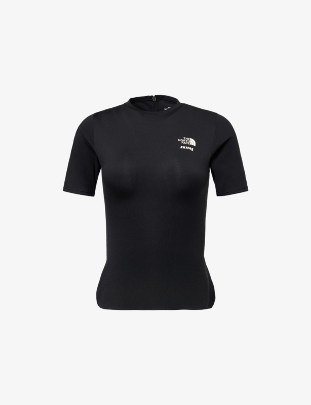 The North Face x SKIMS Refina Stretch-Woven Short-Sleeve Top