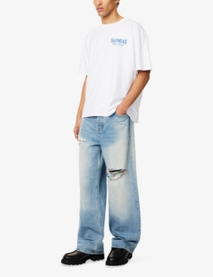 NAHMIAS: Boat Tours Boxy Cotton-Jersey T-Shirt