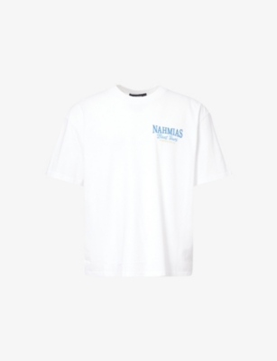 NAHMIAS: Boat Tours Boxy Cotton-Jersey T-Shirt