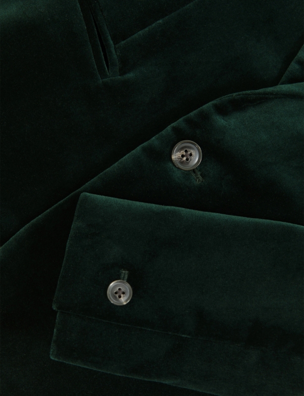 Apsara Single-Breasted Stretch-Velvet Blazer 3-9 Years