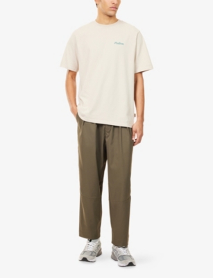 MALBON: Baldwin Graphic-Print Short-Sleeve Cotton T-Shirt