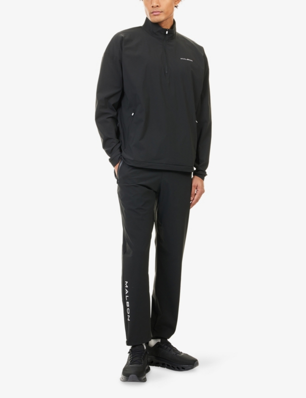 Tech Tapered-Leg Stretch-Woven Trousers