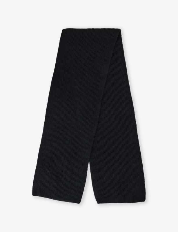 Ribbed Cashmere Scarf