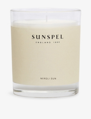 Sunspel Womens  Neroli Sun Scented Candle 185g In Neutral