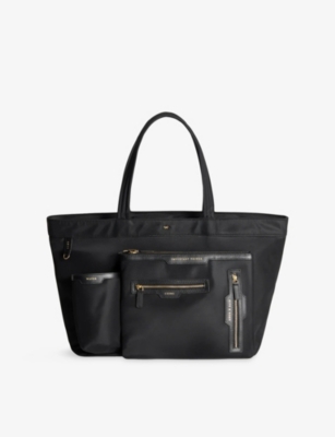 ANYA HINDMARCH: E/W Multi Pocket Woven Tote Bag