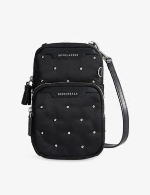 ANYA HINDMARCH: Studs Essentials Satin Cross-Body Bag