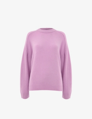 WHISTLES: Relaxed-Fit Seam-Detail Knitted Jumper