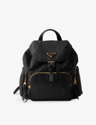 PRADA: Re Nylon Small Woven Backpack