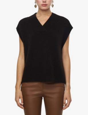 JOSEPH: Mena Pure Cashmere Knitted Vest