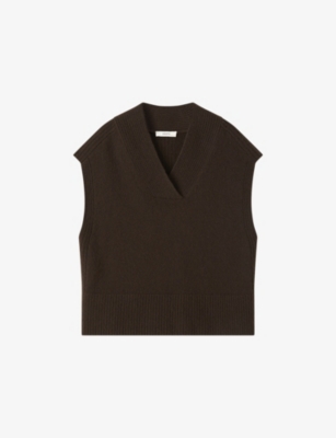 JOSEPH: Mena Pure Cashmere Knitted Vest